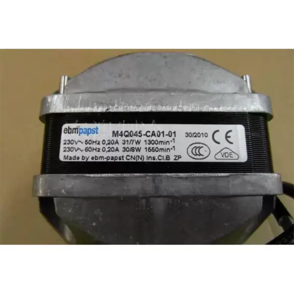 Ebmpapst Ventilator M4Q045-CA01-01 230V Kühlgebläse Supermarkt Gefrierschrank Kondensatormotor