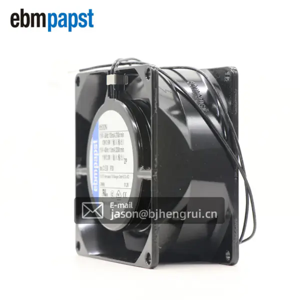 TYP 8500N Luftdurchsatz 61m3 /h 3200rpm Ebm papst Fan 115V 80 * 80 * 38mm Full Metal Cooling Fam Cabinet Chassis Wärmeableitung