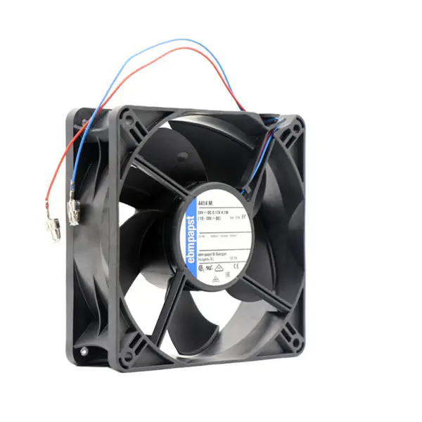 Größe 119 x 119 x 38mm 24 V DC Luftdurchsatz 184 m3/h 3300rpm 4414M ebmpapst Lüfter