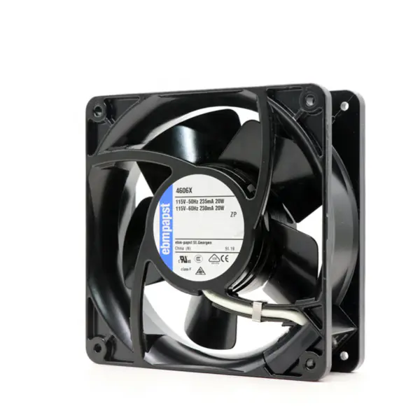 Größe 119 x 119 x 38mm 115 V AC Luftmenge 180m3 / h 3100rpm 4606X ebmpapst Lüfter
