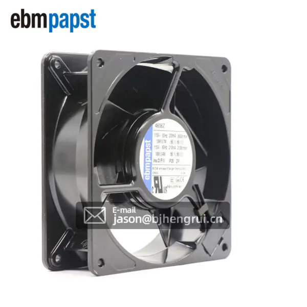 Größe 120 x 120x 38mm 115 V AC Luftdurchsatz 180 m3 /h 3100rpm 4606Z ebmpapst Lüfter