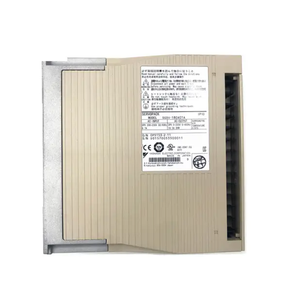 2KW Yaskawa Servopack SGDV 01Type Serie Ac Servo Motor Drive SGDV-180A01A