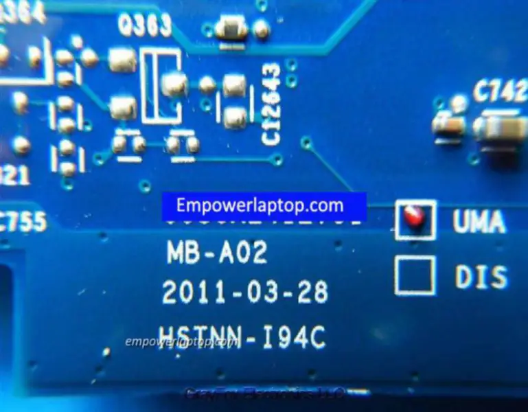 HP G6 G6-2000 646738-001 E-350 6050A2412701 Hauptplatine