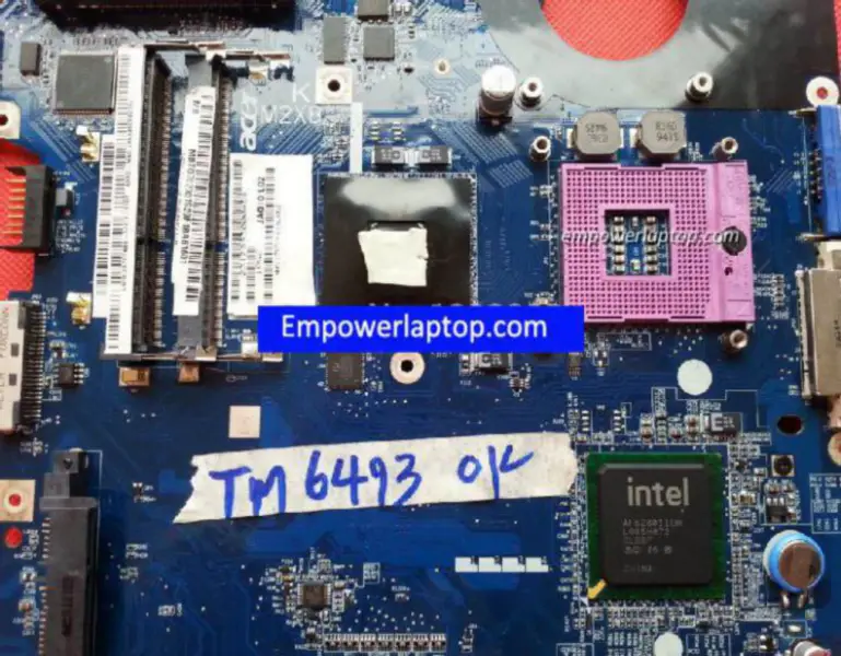 Acer TravelMate 6493 MBTQ702001 JAQ10 LA-4311P SOCKET PGA478 Hauptplatine