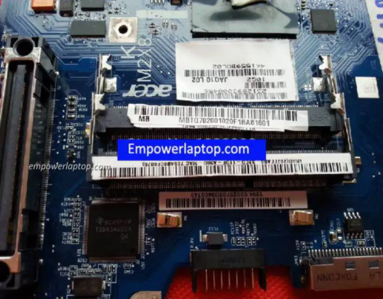 Acer TravelMate 6493 MBTQ702001 JAQ10 LA-4311P SOCKET PGA478 Hauptplatine