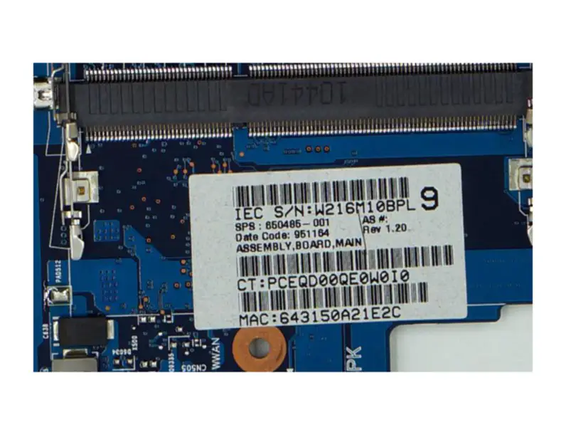HP 650485-001 DV4 DV4T Hauptplatine