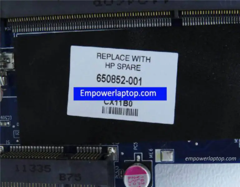 HP 650852-001 DV6 DV6-6000 Hauptplatine