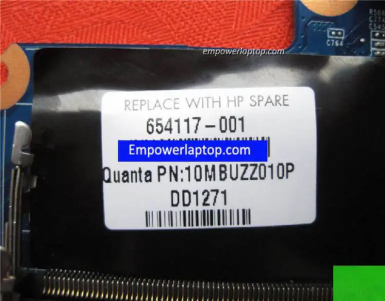 HP G4 G6 654117-001 DAR18DMB6D1 Hauptplatine