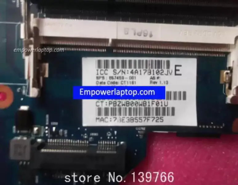 HP 657459-001 G6 Hauptplatine