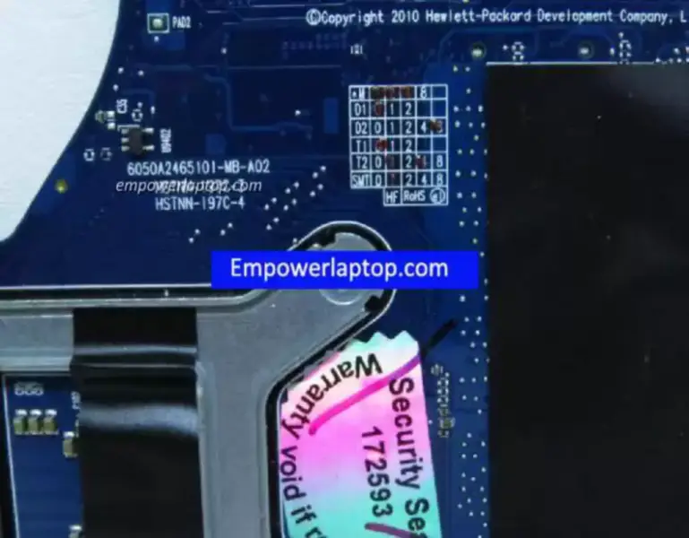 HP 4430S 4431S 658333-001 Hauptplatine
