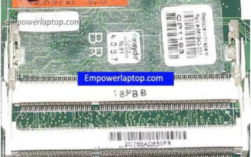 HP 661340-001 635 E450 Hauptplatine