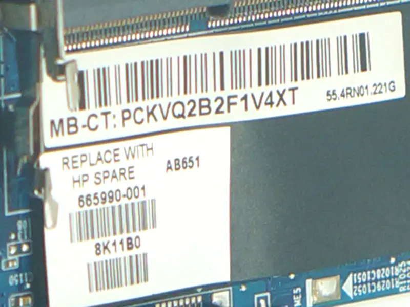 HP 665990-001 DV7 DV7T DV7-6000 Hauptplatine