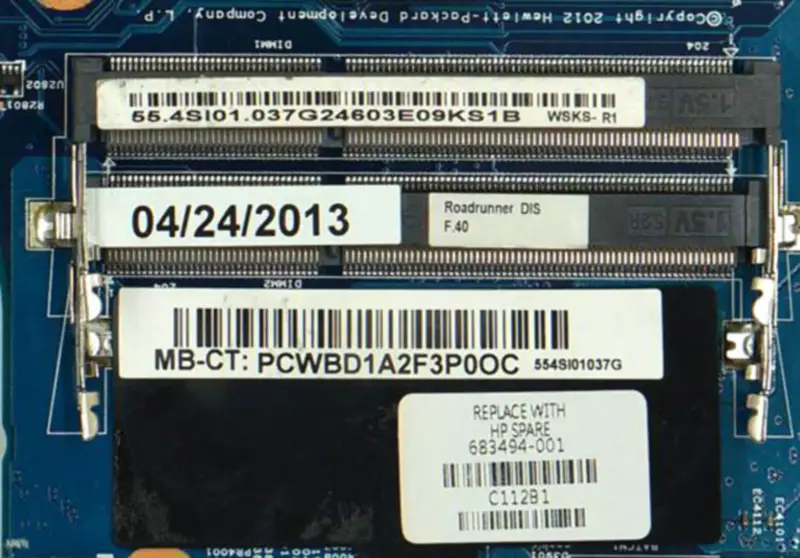HP 4740S 4540S 4441S 4446S 4440S 683494-001 Hauptplatine