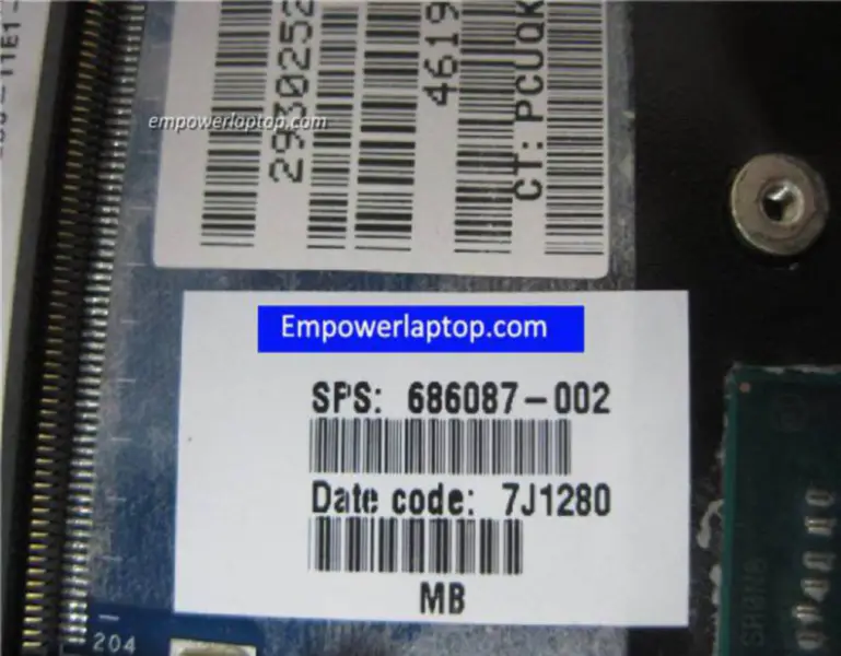 HP Envy 4-1000 686087-501 686087-001 QAU30 LA-8662P Hauptplatine