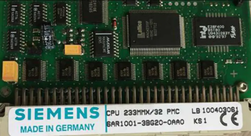SIEMENS CPU 233MMX 32 PMC 6AR1001-3BG20-0AA0 Grundplatine für Industrieanlagen