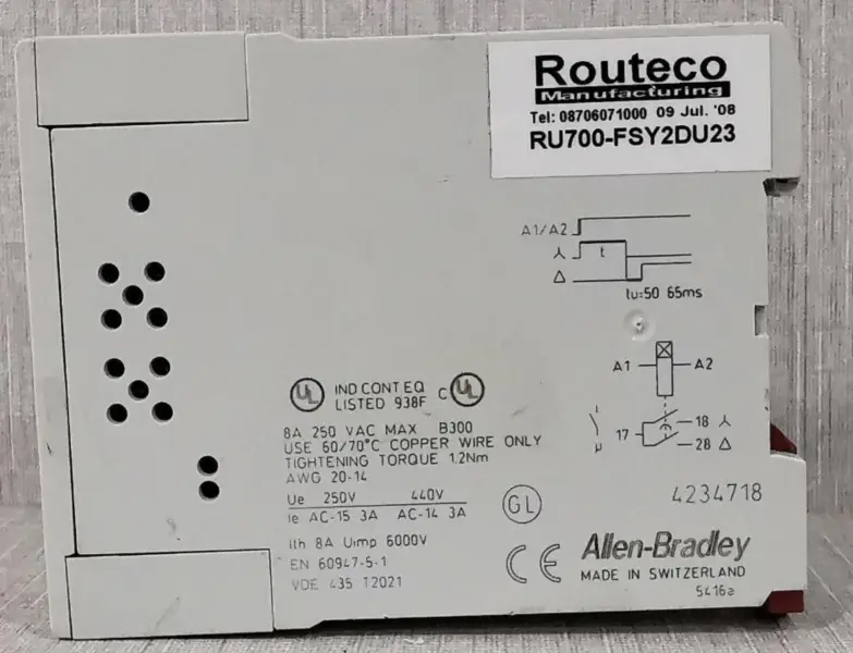 AB 700-FSY2DU23 ZEITRELAIS