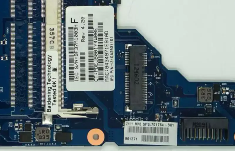 HP 2000-B 2000-BF69WM 701764-501 Hauptplatine