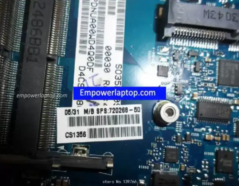 HP envy 17 17-J 720268-501 720268-001 Hauptplatine
