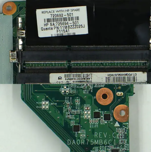 HP 720692-501 720692-001 15 Hauptplatine