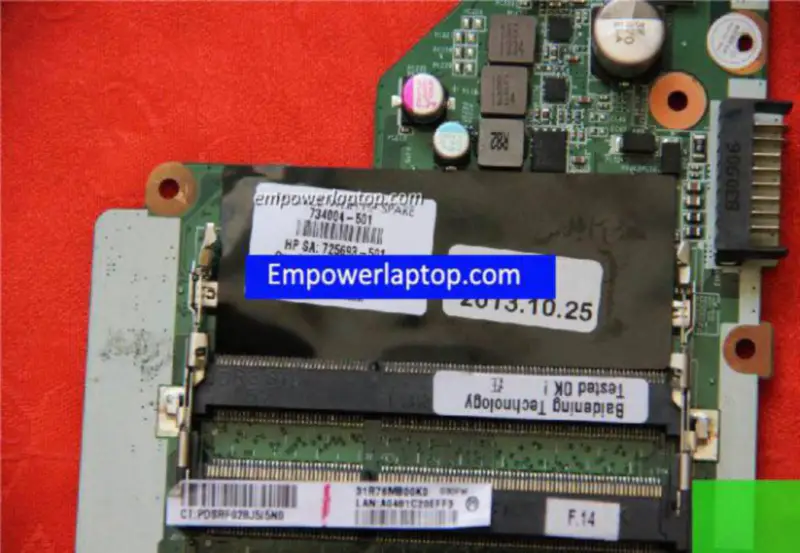 HP 734004-501 15-E DA0R76MB6D0 Hauptplatine