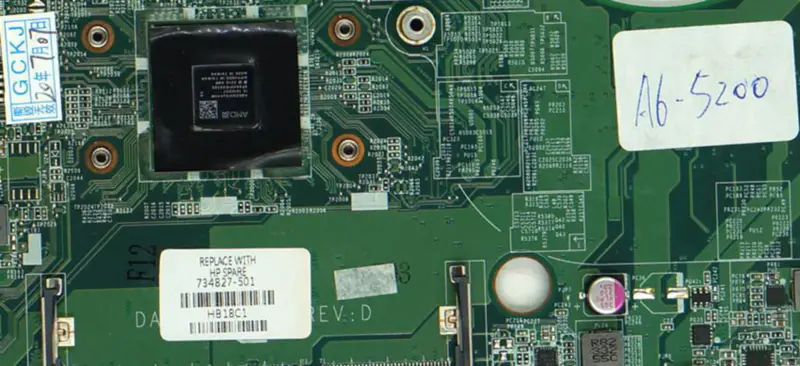 HP 15-N A6-5200 DA0U93MB6D0 734827-501 734827-001 734827-601 Hauptplatine