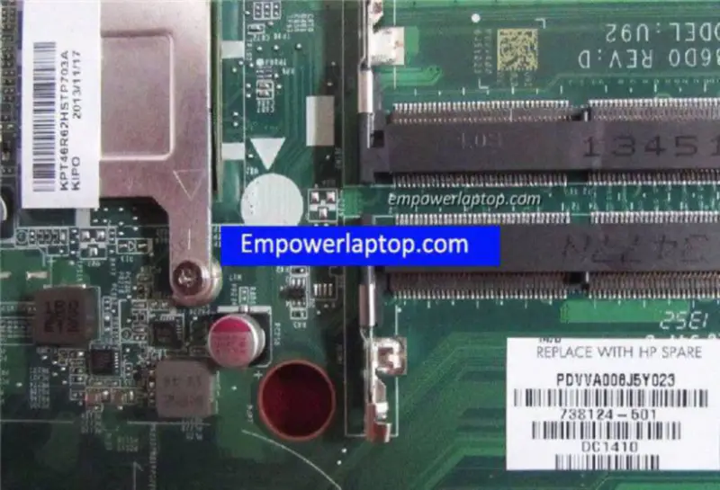HP 15-N 738124-001 738124-501 A10-5745M DA0U92MB6D0 Hauptplatine