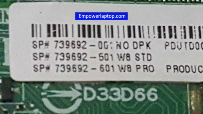 HP Pavilion 20-2010 AIO Lupin 739692-001 739692-501 739692-601 IPPBT-PT Hauptplatine