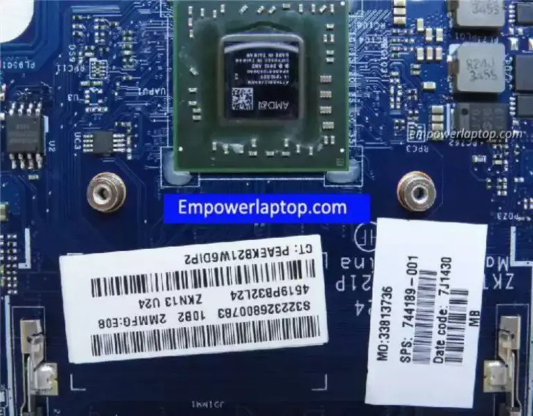 HP 215 G1 744189-001 Hauptplatine