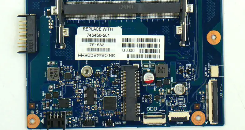 HP 17-J 746450-501 6050A2549501-MB-A02 Hauptplatine