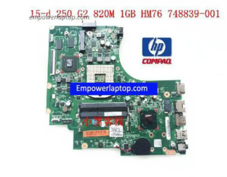 HP 15-D 250 G2 748839-001 Hauptplatine