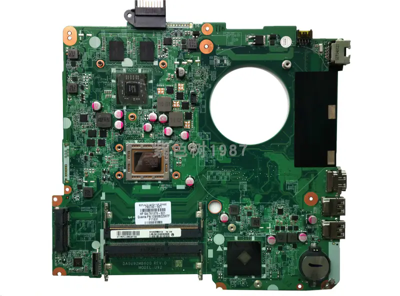HP PAVILION 15-N 760740-501 DA0U92MB6D0 Hauptplatine