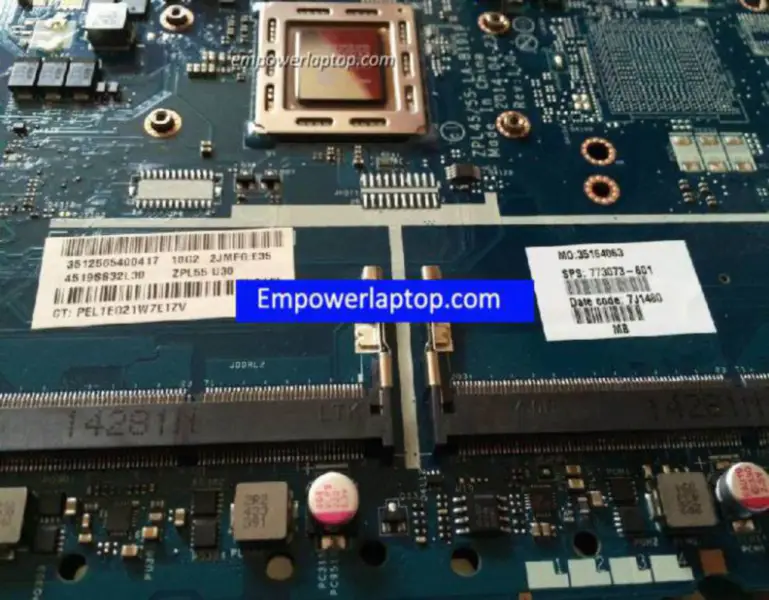 HP ProBook 455 G2 LA-B191P 773073-601 773073-001 Hauptplatine