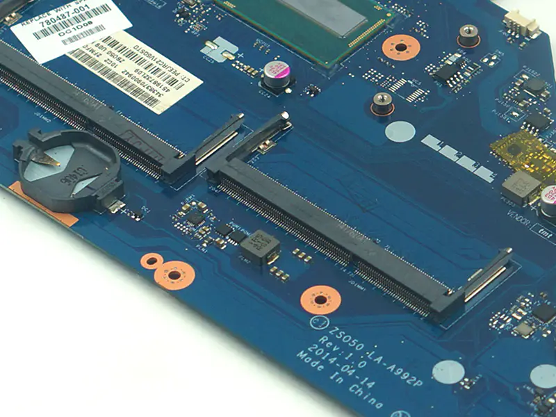 HP 15-R 250 G3 I3 CPU 780487-001 780487-501 ZS050 LA-A992P Hauptplatine
