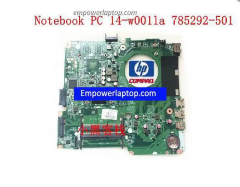 HP 14 14-W 785292-001 785292-501 Hauptplatine