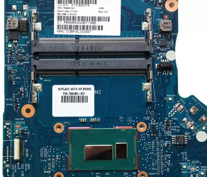 HP 350 G1 G2 785488-501 785488-001 Hauptplatine