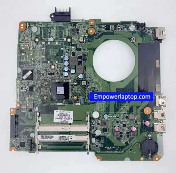 HP 15-N 15-F 790340-001 790340-501 790340-601 791175-501 E1-6010 DA0U99MB6C0 Motherboard
