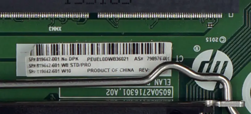 HP 798976-001 ProOne 600 G2 819642-001 Hauptplatine