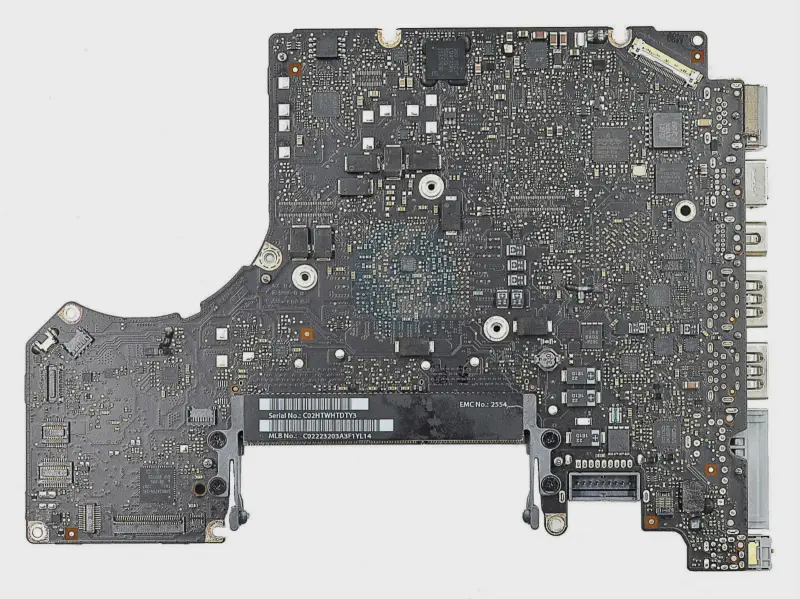 Macbook Pro A1278 820-3115-B MD101 MD102 Motherboard mit i5-3210M Prozessor (Jahr 2012)