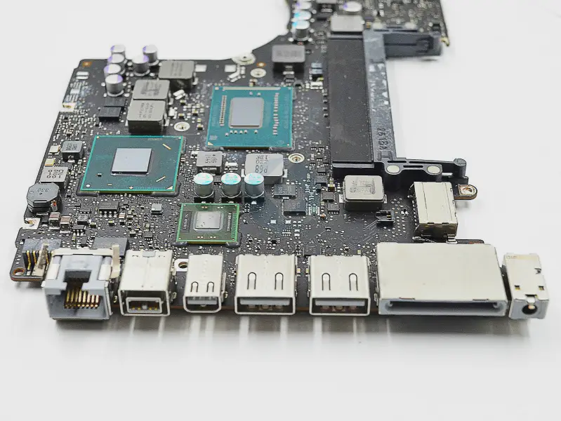 Macbook Pro A1278 820-3115-B MD101 MD102 Motherboard mit i5-3210M Prozessor (Jahr 2012)