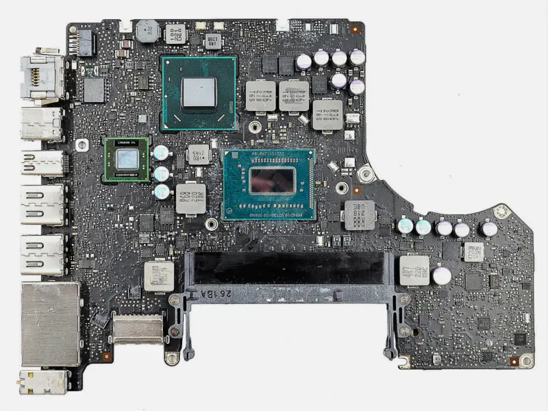Macbook Pro A1278 820-3115-B MD101 MD102 Motherboard mit i5-3210M Prozessor (Jahr 2012)