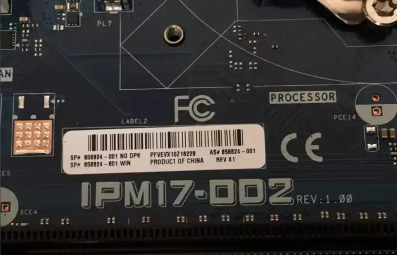 HP ENVY 870 580 IPM17-DD2 858824-001 858824-501 858824-601 Hauptplatine