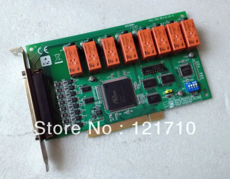 Advantech PCI-1761 REV.A1 01-4 DAQ-Karte 8-Kanal-Relais-Aktor und 8-Kanal isolierter digitaler Eingang Industrie-Motherboard