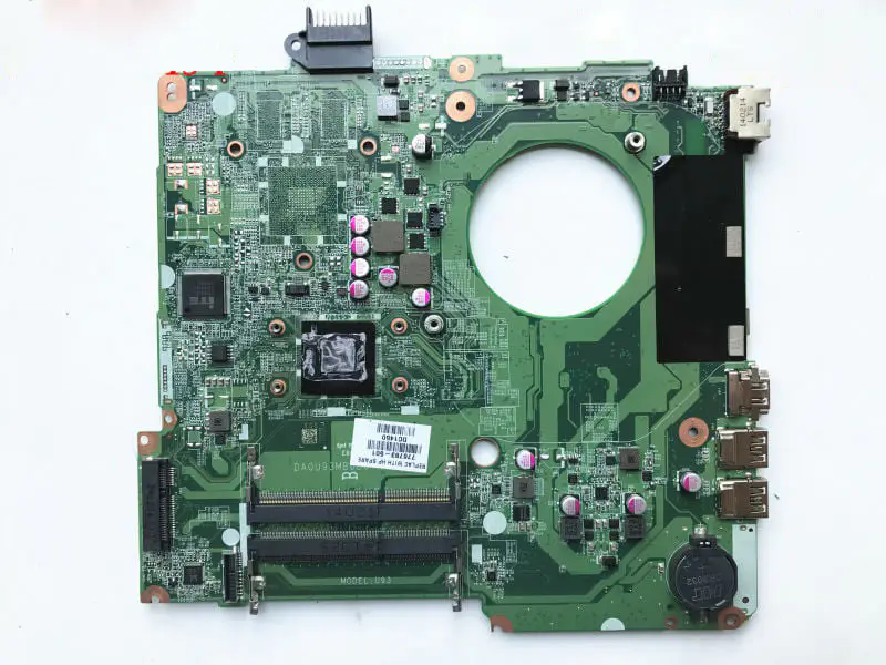 HP 776783-501 DA0U93MB6D2 15-f Hauptplatine