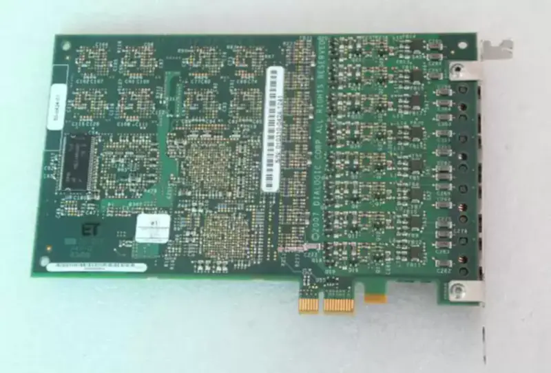 Dialogic Corp Sprachkarte 885E-DIVAA Diva Analog-8 PCIE Industrie-Motherboard