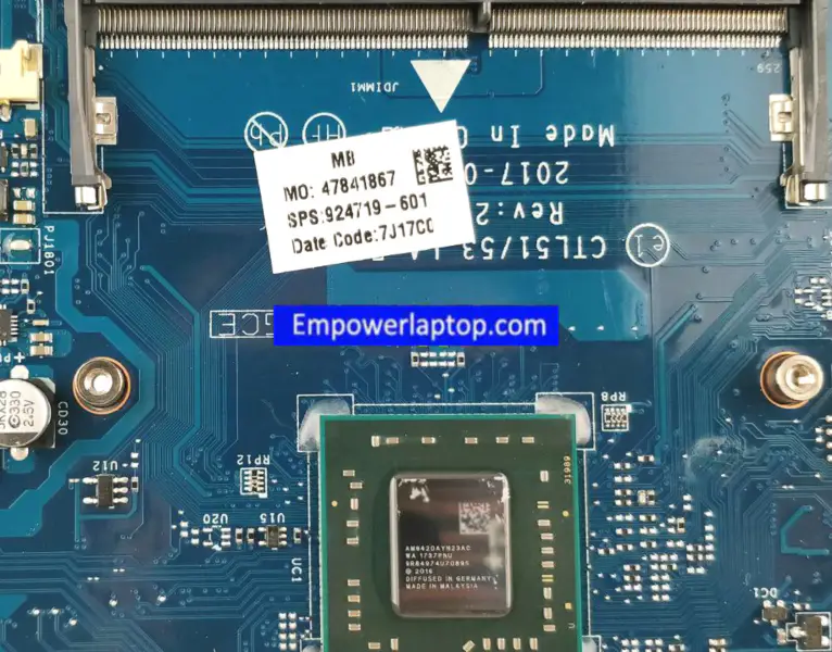 HP 15 15-BW 15Z-BW000 Serie 924719-601 924719-001 CTL51/53 LA-E841P UMA A9-9420 Laptop-Motherboard