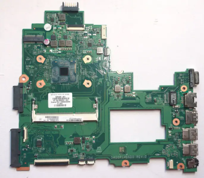 HP 14-BS 240 G6 925425-601 925425-001 925425-501 DA00P1MB6D0 N3060 CPU Motherboard