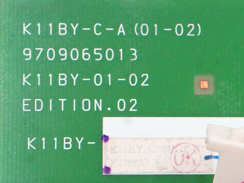 Fujitsu K11BY-C-A(01-02) 9709065013 K11BY-01-02 Klimakarte