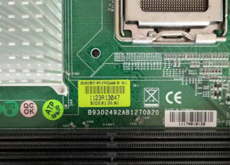 RUBY-9715VG2AR-N Industrie-Motherboard