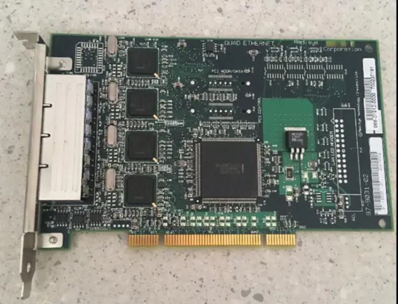 Radisys 97-9031-02 Vierfach-Port-PCI-Ethernet-Server-Netzwerkadapter