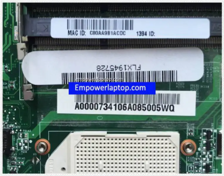 Toshiba Satellite L645 Hauptplatine